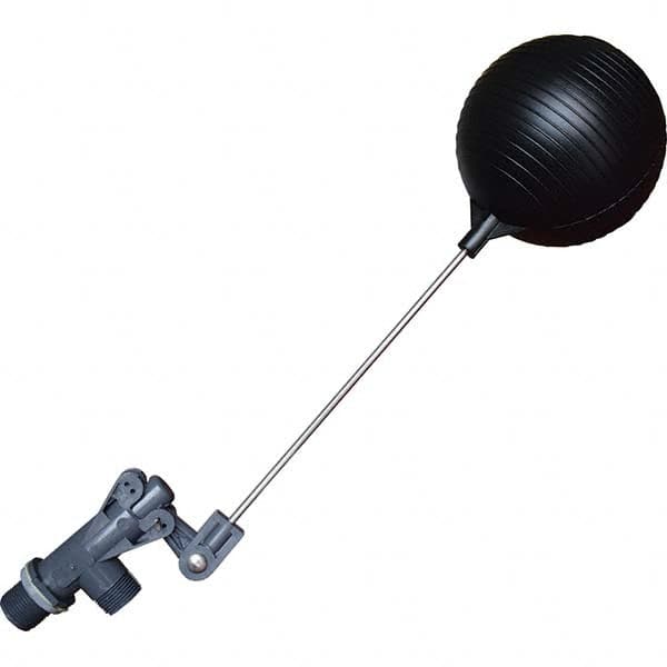 Control Devices - Float Valves Type: Mechanical Style: Angle Pattern-Single Seat - Exact Industrial Supply
