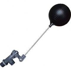 Control Devices - Float Valves Type: Mechanical Style: Angle Pattern-Single Seat - Exact Industrial Supply