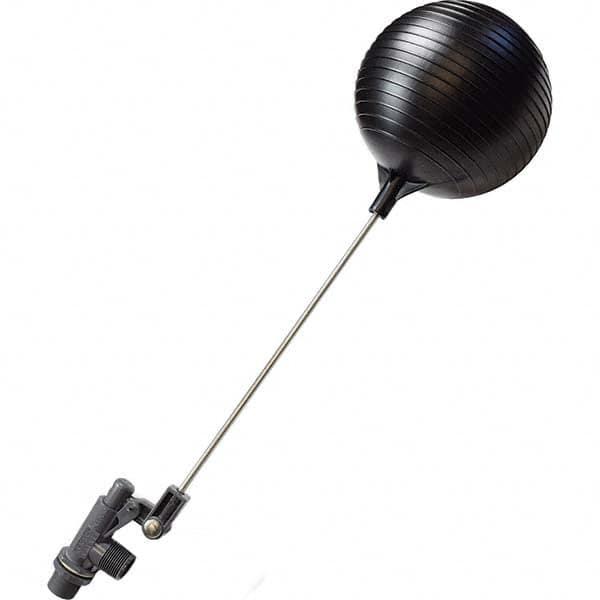 Control Devices - Float Valves Type: Mechanical Style: Angle Pattern-Single Seat - Exact Industrial Supply