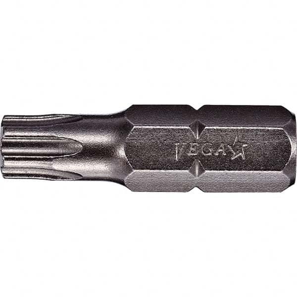 VEGA Industries - Torx Screwdriver Bits Type: Tamperproof Torx Bit Drive Size (Inch): 1/4 - Exact Industrial Supply