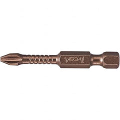 VEGA Industries - Phillips Screwdriver Bits Type: Phillips Bit Point Size: #3 - Exact Industrial Supply