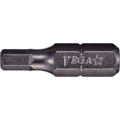 VEGA Industries - Hex Screwdriver Bits Type: Hex Tamper Screwdriver Bit Measurement Type: Metric - Exact Industrial Supply