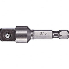 VEGA Industries - Hex Drive Handles, Holders & Extensions Type: Hex Adapter Style: Pin Lock - Exact Industrial Supply