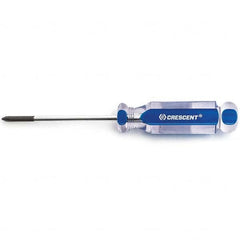 Crescent - Phillips Screwdrivers Tool Type: Standard Phillips Handle Style/Material: Acetate - Exact Industrial Supply