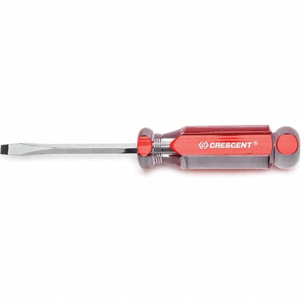 Crescent - Slotted Screwdrivers Tool Type: Screwdriver Overall Length Range: 7" - 9.9" - Exact Industrial Supply