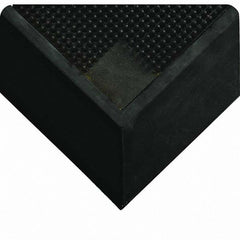 Wearwell - 37" Long x 31" Wide, Natural Rubber Surface, Boot Scrape Surface Entrance Matting - Exact Industrial Supply