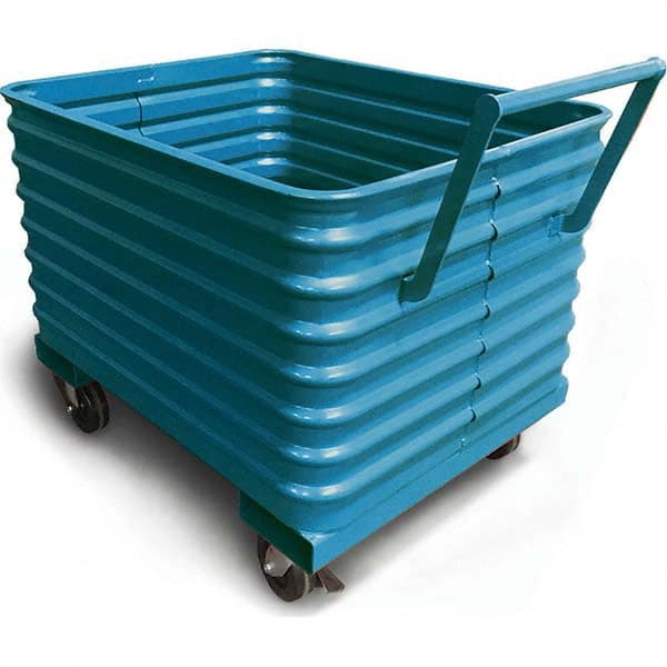 Steel King - Hoppers & Basket Trucks Type: Waste Truck Load Capacity (Lb.): 4,000 - Exact Industrial Supply