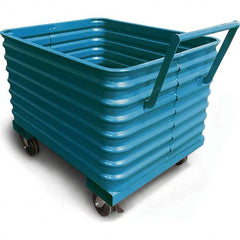 Steel King - Hoppers & Basket Trucks Type: Waste Truck Load Capacity (Lb.): 4,000 - Exact Industrial Supply