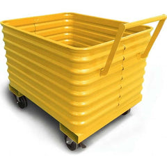 Steel King - Hoppers & Basket Trucks Type: Waste Truck Load Capacity (Lb.): 4,000 - Exact Industrial Supply