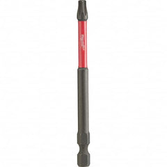 Milwaukee Tool - 1/4" Hex T30 Torx Impact Ready Bit - Exact Industrial Supply