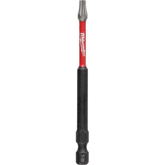 Milwaukee Tool - 1/4" Hex T20 Torx Impact Ready Bit - Exact Industrial Supply