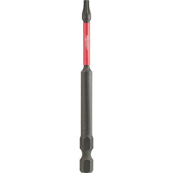 Milwaukee Tool - 1/4" Hex T15 Torx Impact Ready Bit - Exact Industrial Supply