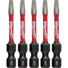 Milwaukee Tool - 1/4" Hex #1 Square Impact Ready Bit - Exact Industrial Supply