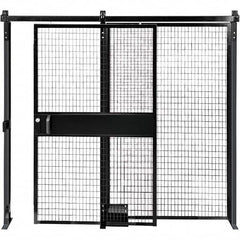 Folding Guard - Temporary Structure Doors Type: Sliding Door Width (Feet): 3 - Exact Industrial Supply