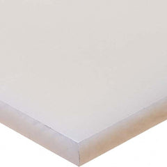 USA Sealing - 2' x 8" x 1/8" Semi-Clear White Polypropylene Sheet - Exact Industrial Supply