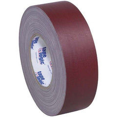 Tape Logic - Pack of (3), 60 Yd Rolls 2" x 11 mil Burgundy Rubber Gaffers Tape - Exact Industrial Supply