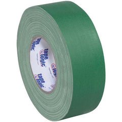 Tape Logic - Pack of (3), 60 Yd Rolls 2" x 11 mil Green Rubber Gaffers Tape - Exact Industrial Supply