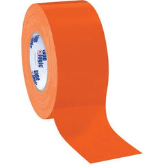 Tape Logic - Pack of (3) 60 Yd Rolls 3" x 10 mil Orange Rubber Duct Tape - Exact Industrial Supply