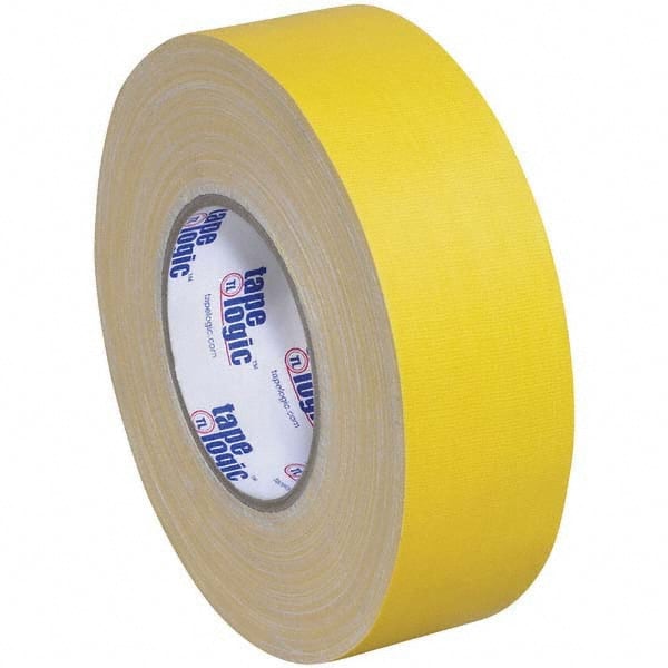 Tape Logic - Pack of (3) 60 Yd Rolls 2" x 11 mil Yellow Rubber Gaffers Tape - Exact Industrial Supply