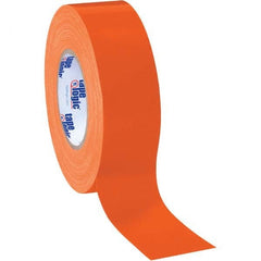 Tape Logic - Pack of (3), 2" x 60 Yd Rolls of 10 mil Orange Rubber Duct Tape - Exact Industrial Supply