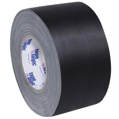 Tape Logic - Pack of (3) 60 Yd Rolls 4" x 11 mil Black Rubber Gaffers Tape - Exact Industrial Supply