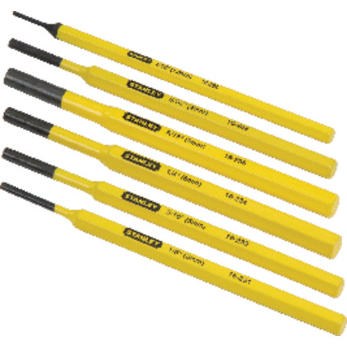 6 Piece Pin Punch Set - Exact Industrial Supply