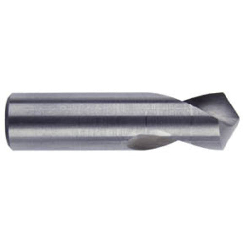 3/8″ × 2″ OAL HSS Plain Center Drill Bright Series/List #1443 - Exact Industrial Supply