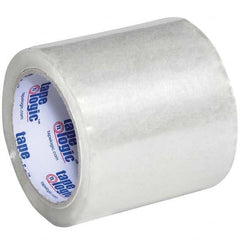 Tape Logic - Pack of (6) 72 Yd Rolls 4" Clear Acrylic Adhesive Packaging Tape - Exact Industrial Supply
