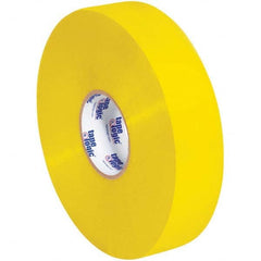 Tape Logic - Pack of (6) 1 Yd Rolls 2" x 1,000 Yd Yellow Hot Melt Adhesive Packaging Tape - Exact Industrial Supply