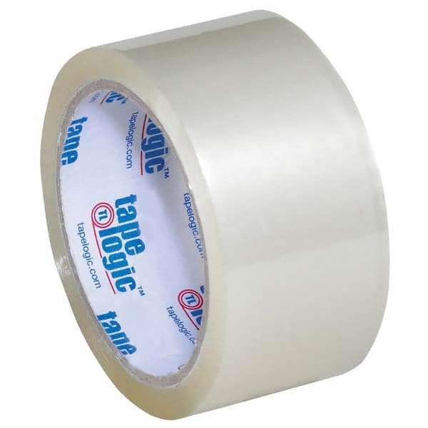 Tape Logic - Pack of (6) 55 Yd Rolls 2" Clear Acrylic Adhesive Packaging Tape - Exact Industrial Supply