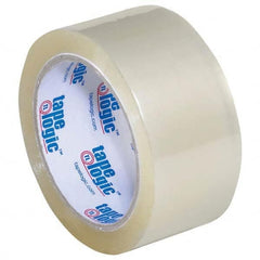 Tape Logic - Pack of (6) 55 Yd Rolls 2" Clear Acrylic Adhesive Packaging Tape - Exact Industrial Supply