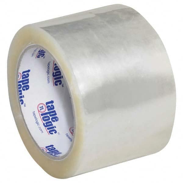 Tape Logic - Pack of (6) 55 Yd Rolls 3" Clear Hot Melt Adhesive Packaging Tape - Exact Industrial Supply