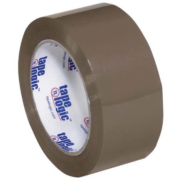 Tape Logic - Pack of (6) 110 Yd Rolls 2" Tan Hot Melt Adhesive Packaging Tape - Exact Industrial Supply