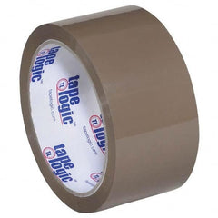 Tape Logic - Pack of (6) 55 Yd Rolls 2" Tan Hot Melt Adhesive Packaging Tape - Exact Industrial Supply