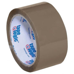 Tape Logic - Pack of (6) 55 Yd Rolls 2" Tan Acrylic Adhesive Packaging Tape - Exact Industrial Supply