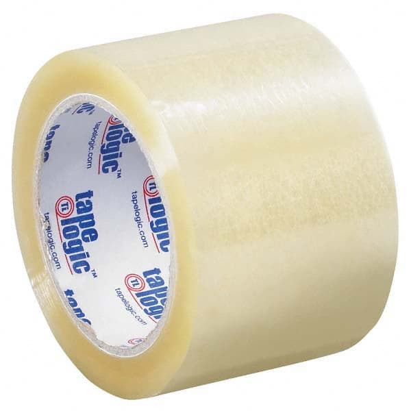 Tape Logic - Pack of (6) 110 Yd Rolls 3" Clear Acrylic Adhesive Packaging Tape - Exact Industrial Supply