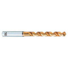 3.8mm, #25 × 75mm OAL HSSE Drill - TiALN - Exact Industrial Supply