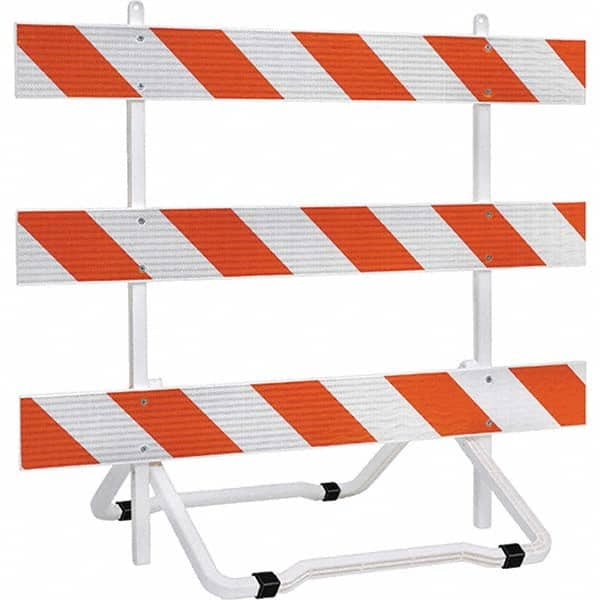 TAPCO - Traffic Barricades Type: Type 3 Barricade Barricade Height (Inch): 64 - Exact Industrial Supply
