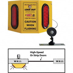 TAPCO - Auxiliary Lights Type: Forklift Warning Light Voltage: 110 VAC to 24VDC - Exact Industrial Supply