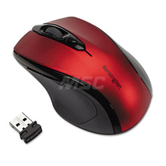 ACCO - Office Machine Supplies & Accessories; Office Machine/Equipment Accessory Type: Wireless Mouse ; For Use With: Chrome OS 44 & Later; Mac OS X 10.9-10.11; Windows 7; 8; 8.1; 10 ; Contents: (2) AAA Batteries ; Color: Ruby Red - Exact Industrial Supply