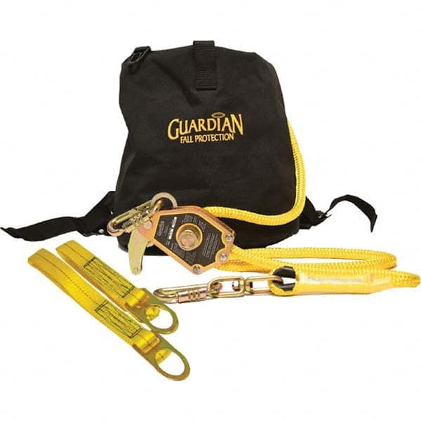 Guardian Fall Protection - Lanyards & Lifelines Type: Horizontal Lifeline Length (Feet): 100.00 - Exact Industrial Supply