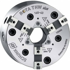 Schunk - Power Lathe Chucks Chuck Diameter (mm): 165.00 Chuck Diameter (Inch): 6-1/2 - Exact Industrial Supply
