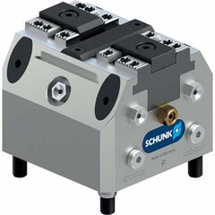 Schunk - Machine Vises Jaw Width (mm): 250.0 Throat Depth (mm): 500.0 - Exact Industrial Supply
