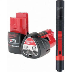 Milwaukee Tool - 12 Volt Lithium-Ion Power Tool Battery - Exact Industrial Supply