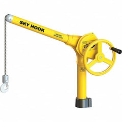 Sky Hook - 500 Lb Steel Lifting Hook Crane - Exact Industrial Supply