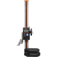 Electronic Height Gage: 300 mm Max, 0.0005″ Resolution 0.0005″ Resolution, Accurate to 0.0015″, LCD Display