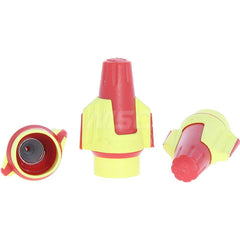 Twist On Wire Connectors; Wire Connector Style: Standard; Resistance Features: Flame Retardant; Minimum Number of Wires/ Wire Size (AWG): 2, 18; Maximum Number of Wires/ Wire Size (AWG): 4, 10; Voltage: 1000 V; Color: Red/Yellow; Resistance Features: Flam