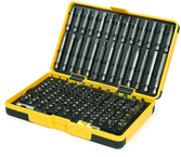 148 Piece - #16148 - 1/4" Drive - Master Security Bit Set - Exact Industrial Supply