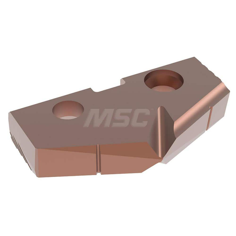 Spade Drill Insert: 1.7401″ Dia, Solid Carbide, 132 ° Point AM460 Finish, Series 3