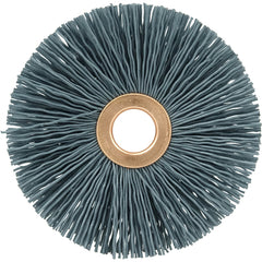 3″ Diameter-1/2″ Arbor Hole - Abrasive Nylon-Copper Center Straight Nylox Wheel